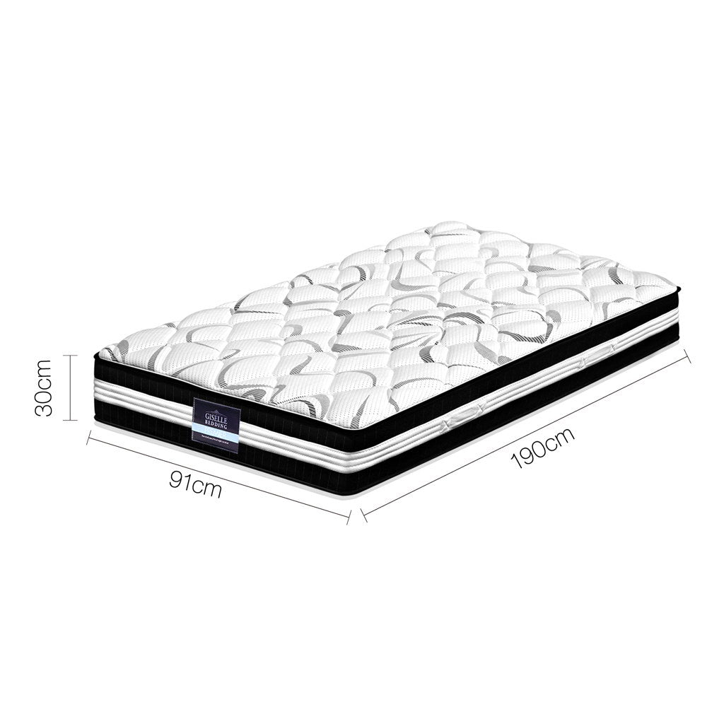 Giselle 5 ZoneSpring Firm Foam Mattress 30CM Single