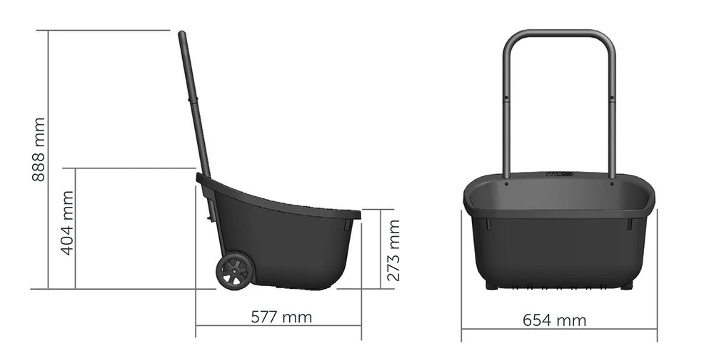 ROTO 160L Tumbler with Cart, 7L Caddy &amp; 20 bags