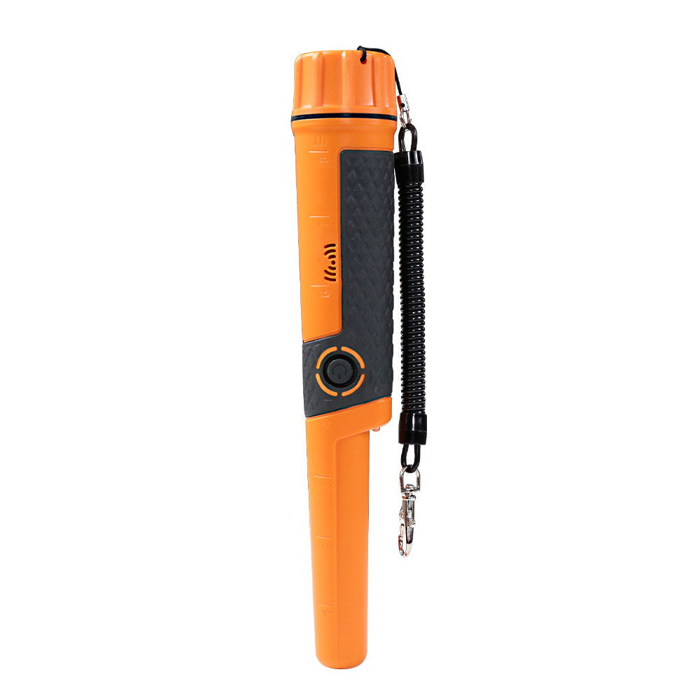 Portable Handheld Pinpointer Metal Detector Black Orange