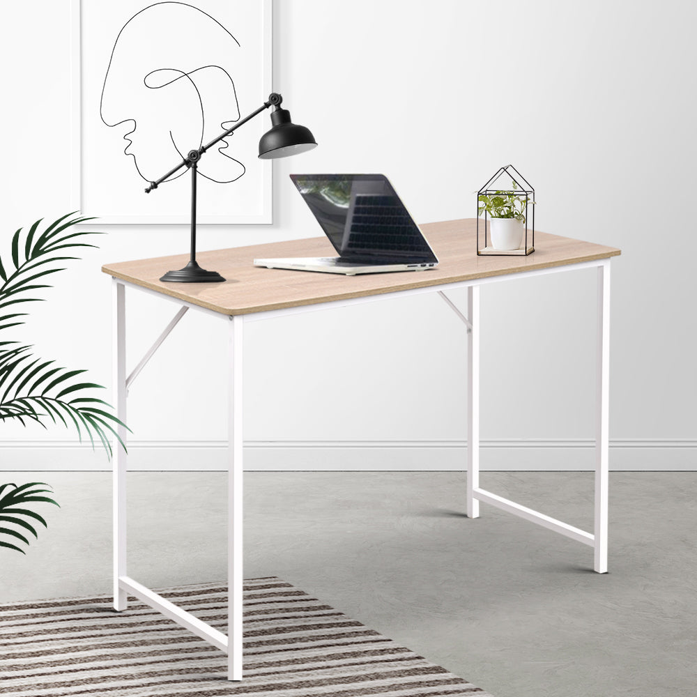 Artiss Minimalist Metal Desk White