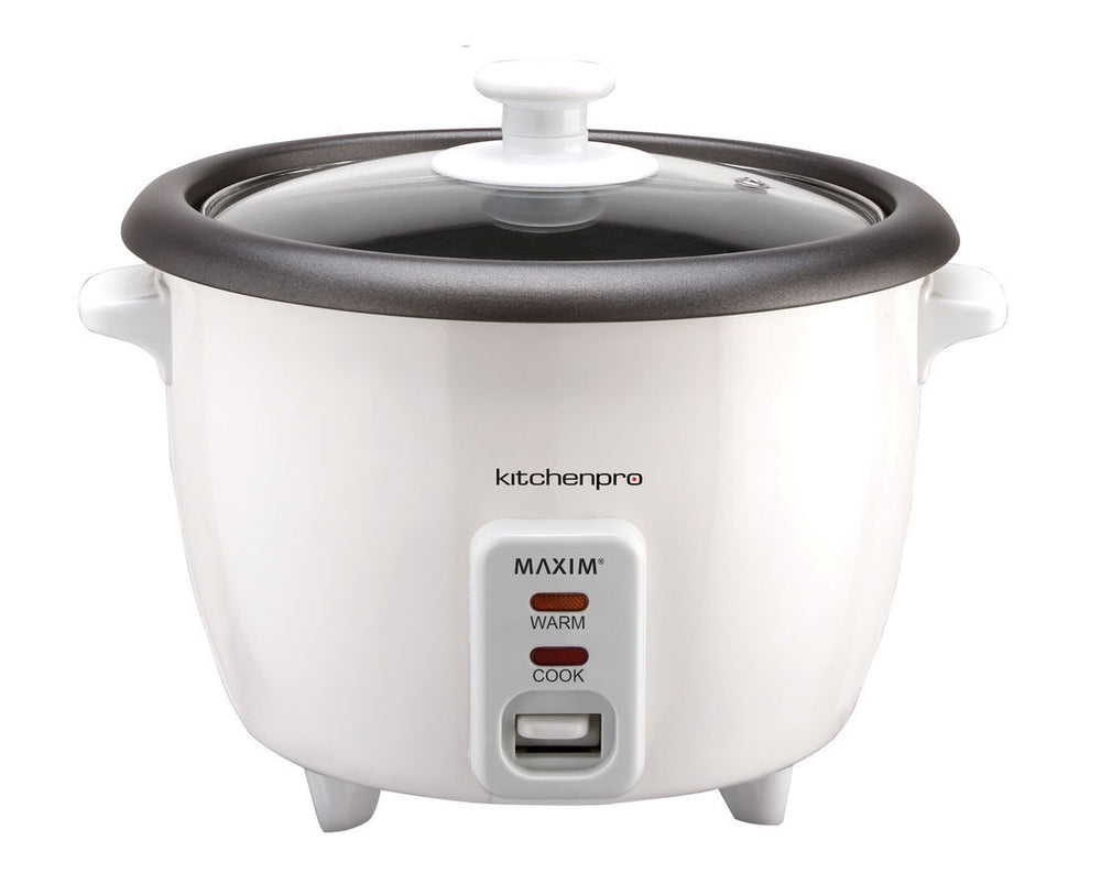 Maxim Kitchen Pro 1.8L/10 Cup Rice Cooker - White