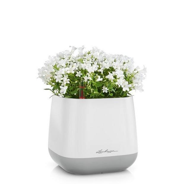 YULA Planter - White / Grey