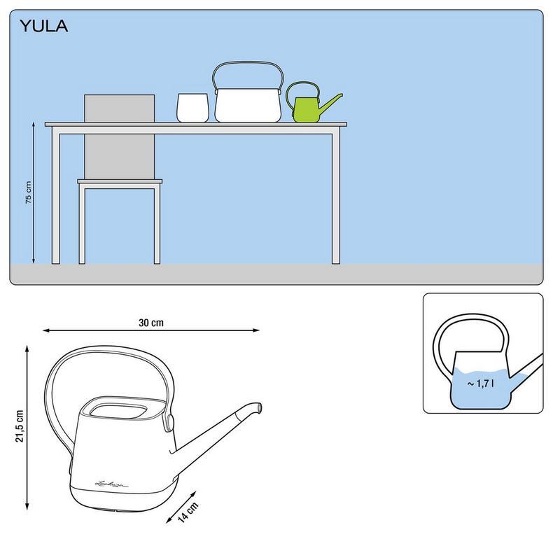 ACCESSORIES - YULA Watering Can - White / Pearl Rose