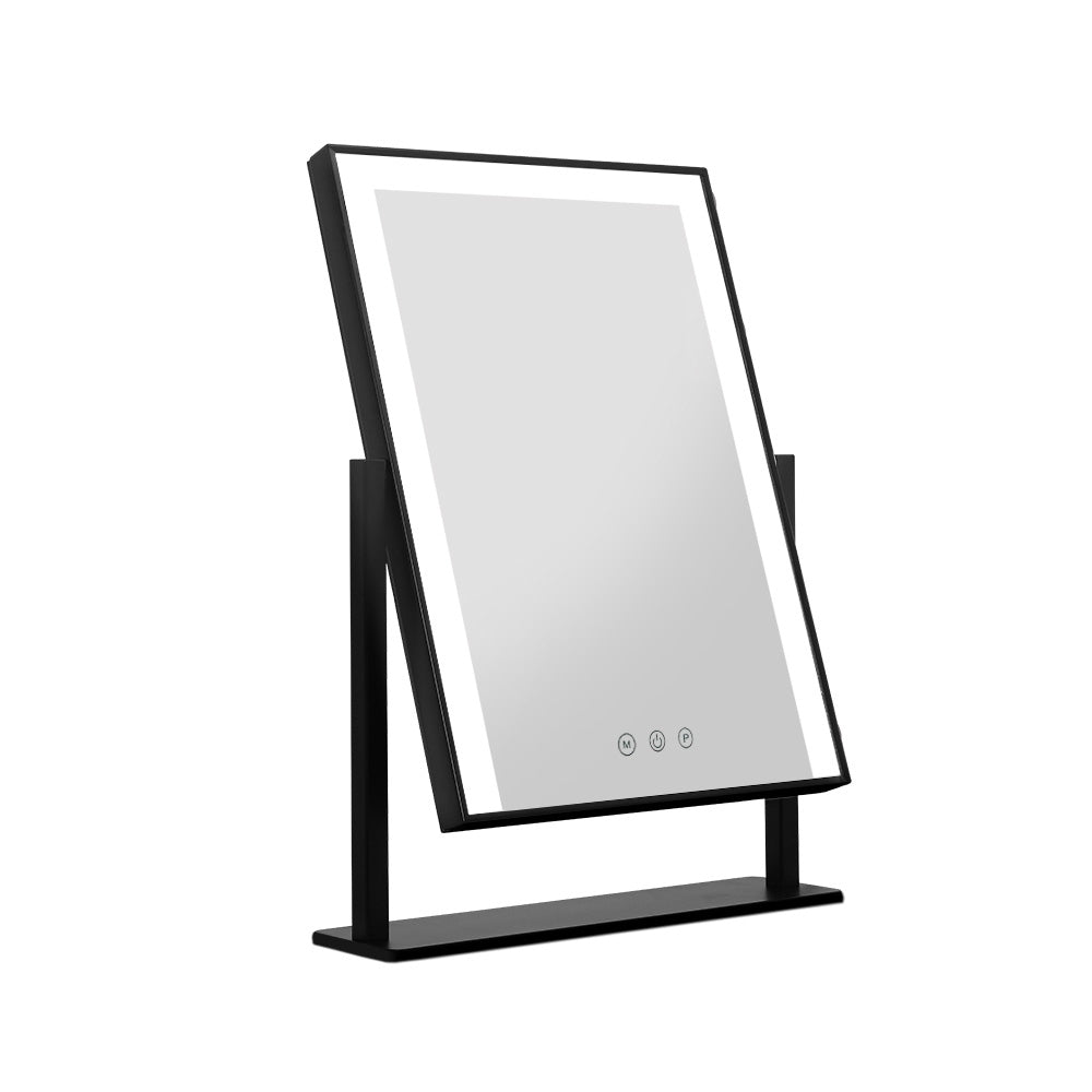 Embellir LED Standing Makeup Mirror Tabletop