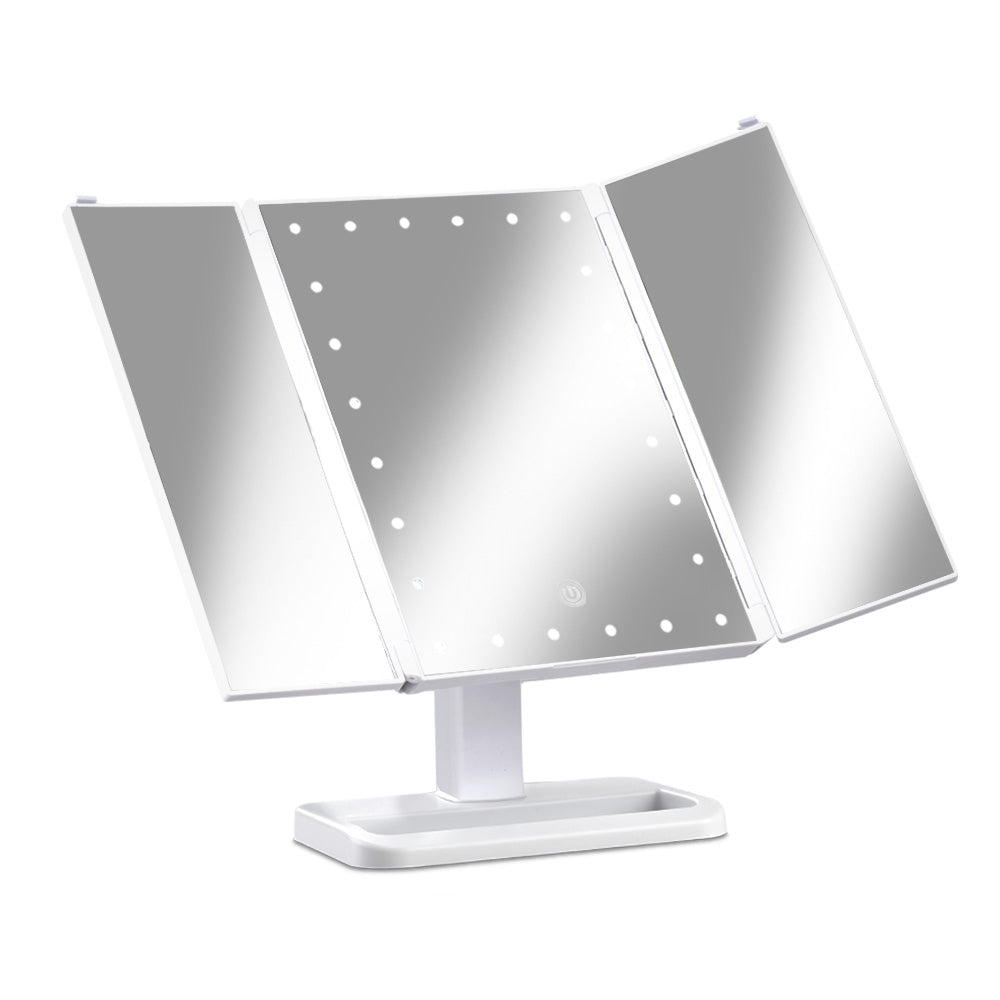 Embellir 24 LED Makeup Mirror with Tri-fold Touch