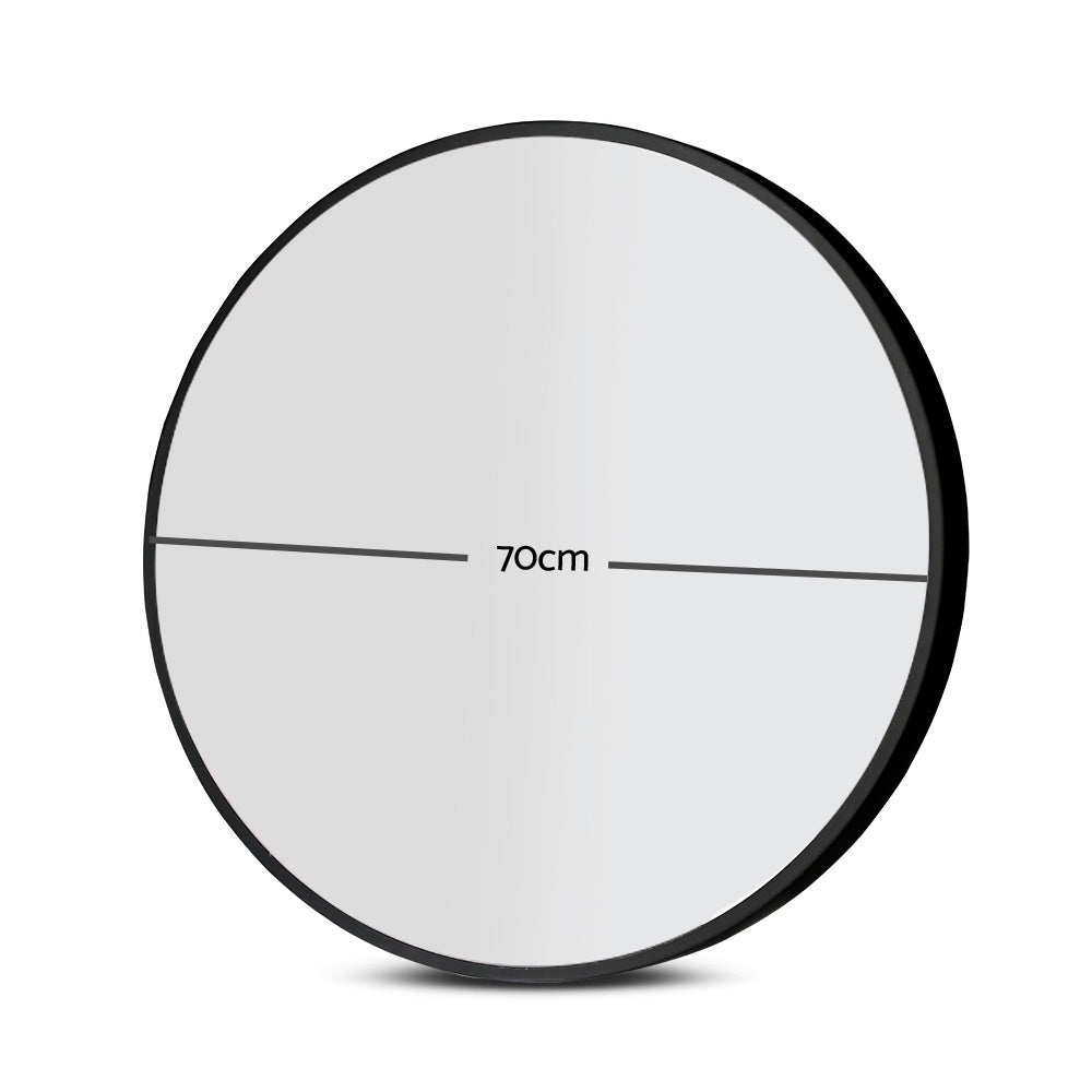 Embellir 70CM Round Bathroom Wall Mirror