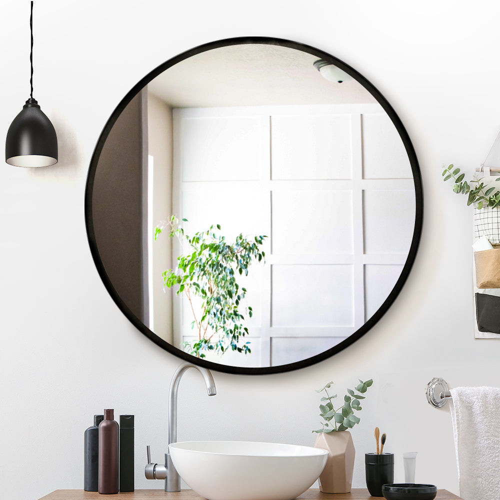 Embellir 90CM Round Bathroom Wall Mirror