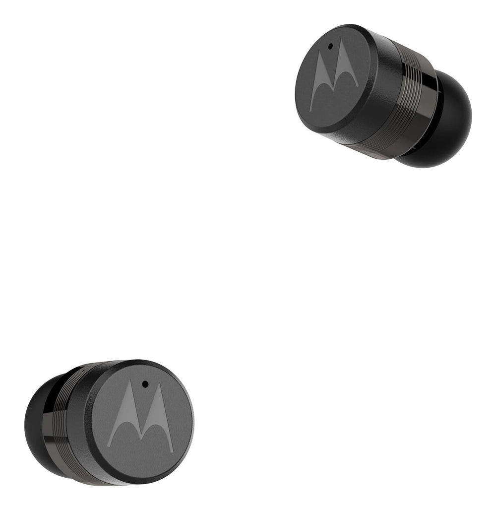 Moto Buds 120 True Wireless Waterproof Earbuds w/ Charging Case - Black