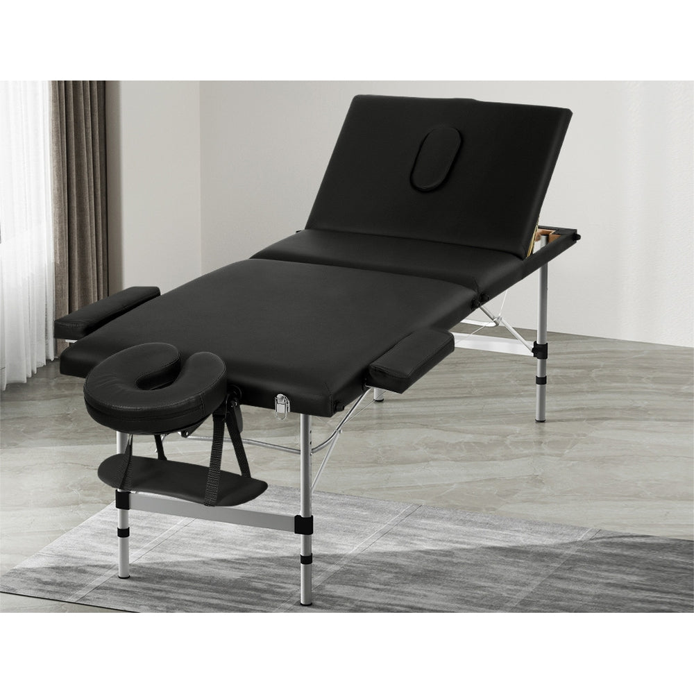 Zenses Massage Table 65CM Width 3 Fold Aluminium