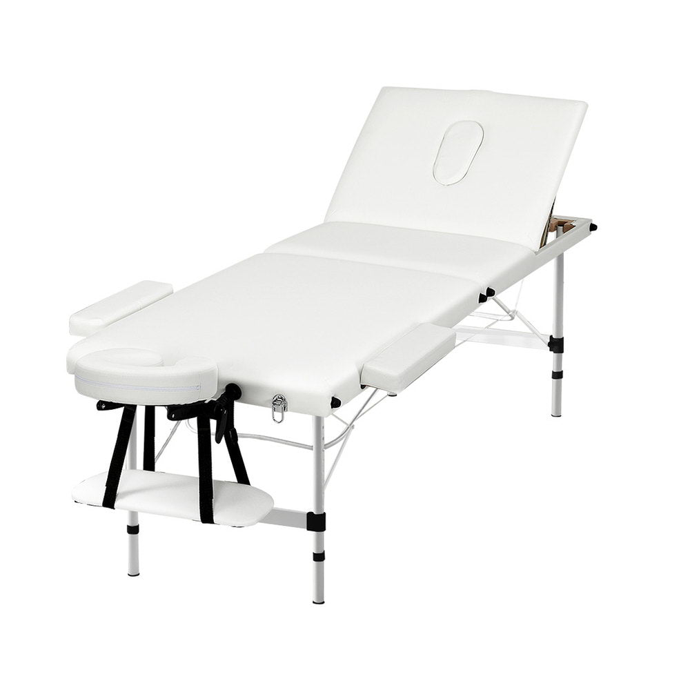 Zenses Massage Table 3 Fold Aluminium 65cm Width