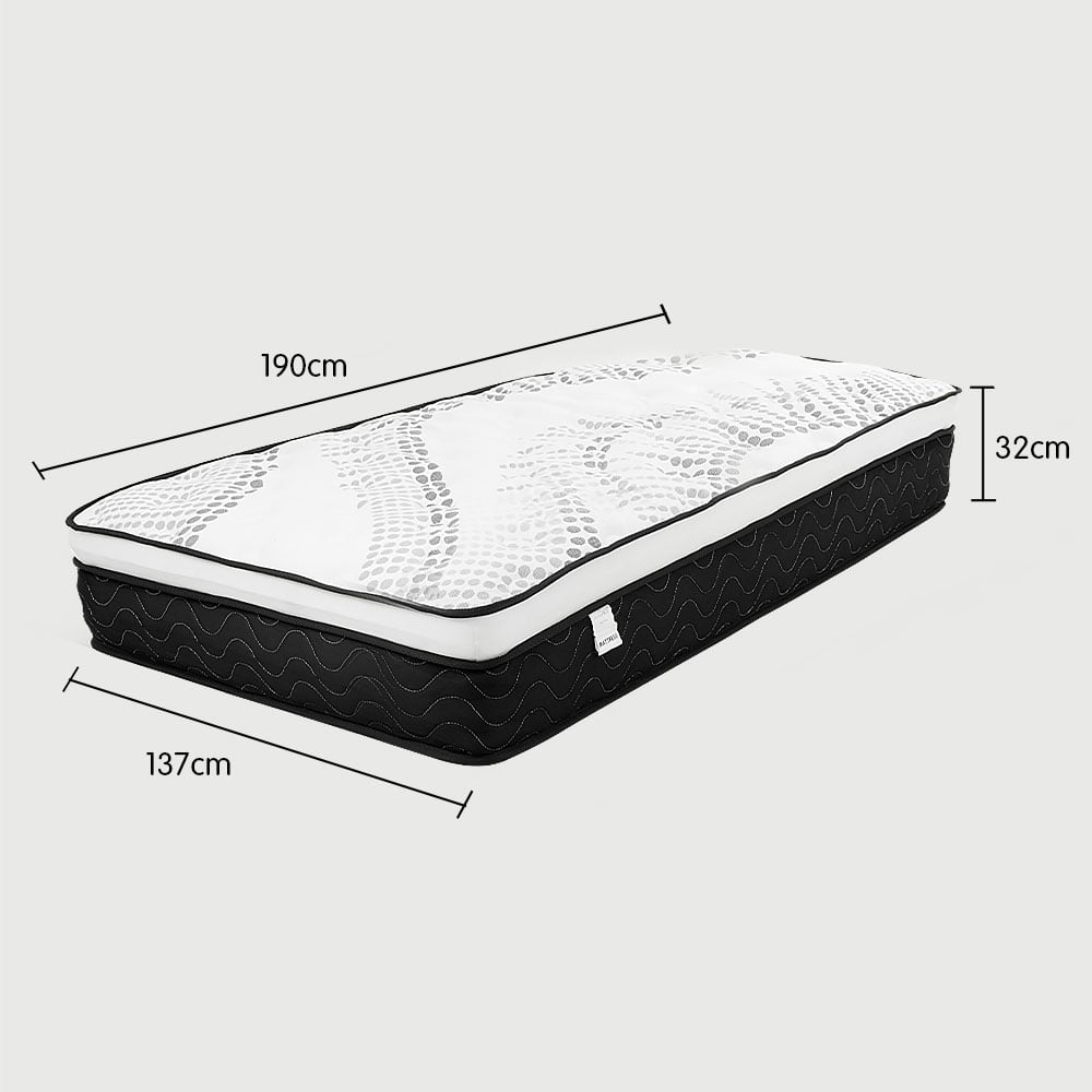 Laura Hill Premium Mattress with Euro Top Layer - 32cm