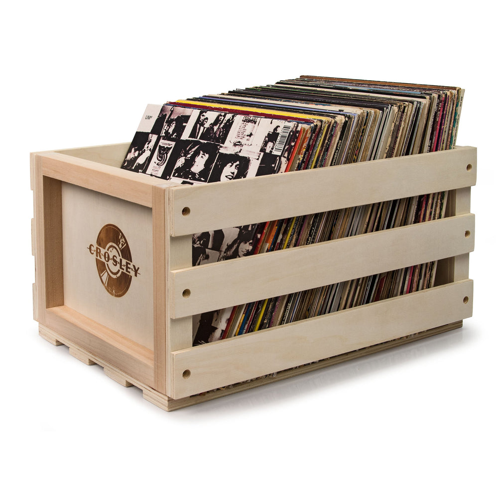 Crosley Record Storage Crate &amp; Taylor Swifts Version Red Vinyl Album Bundle