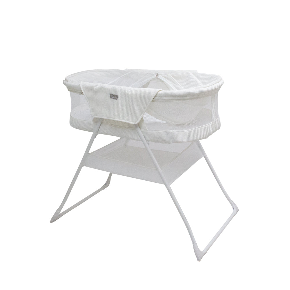 Valco Baby White Standing Rico Bassinet