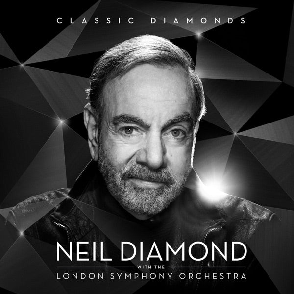 Crosley Record Storage Crate &amp; Neil Diamond - Classic Diamonds With The London Symphony Orchestra - Double Vinyl Album Bundle