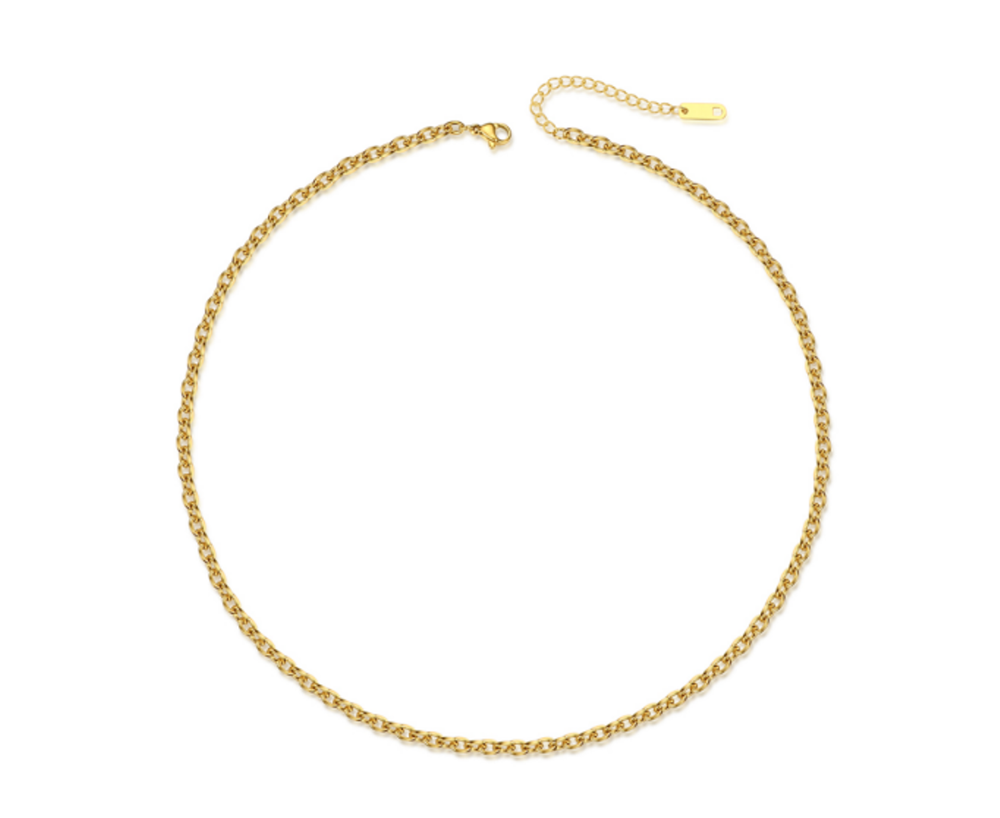 ORO BELLE 18K Gold Layered NYC Chain Necklace