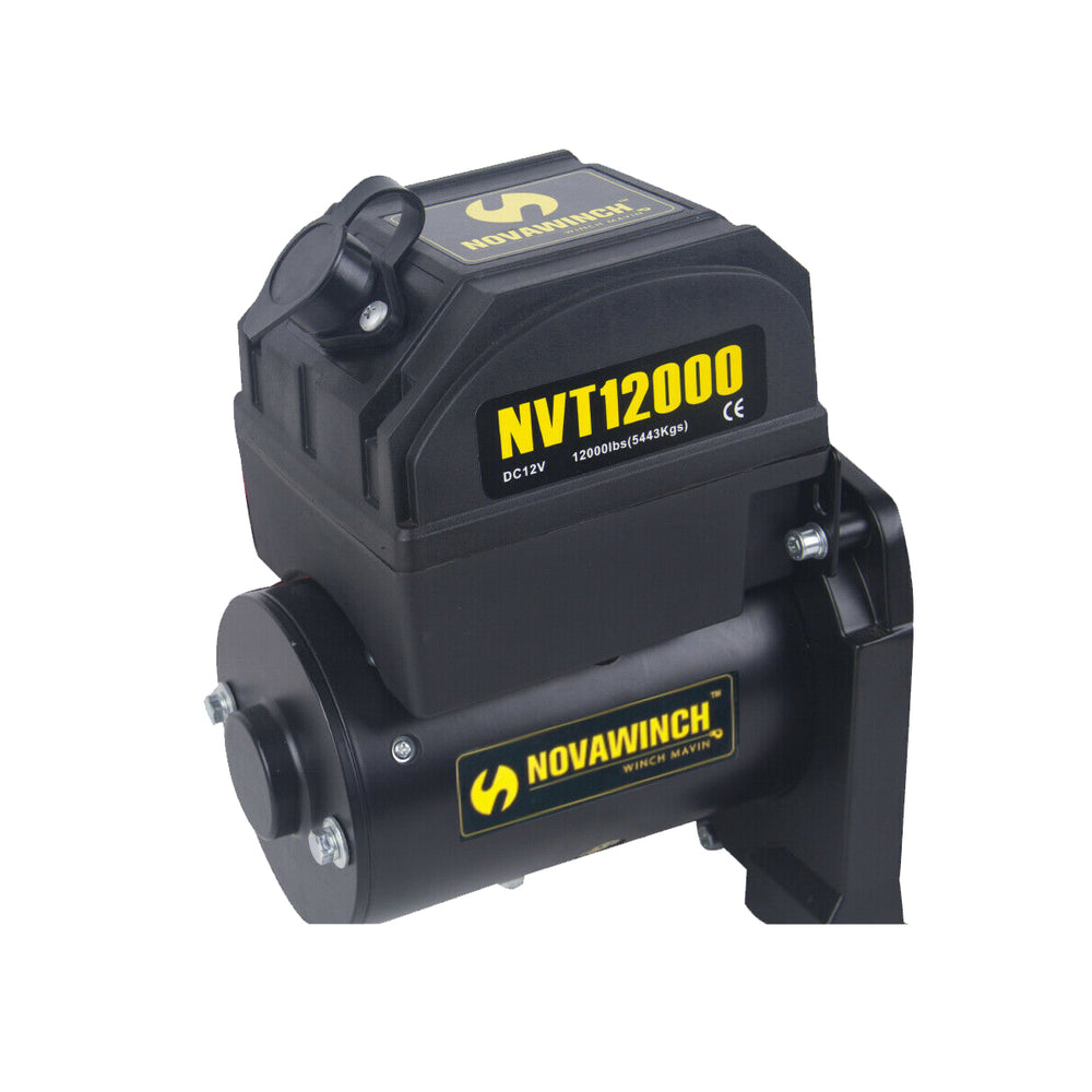 Novawinch 12000LBS 12V Electric Winch Synthetic Rope Off Road 4x4