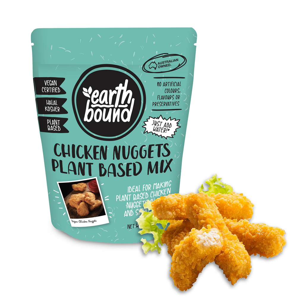 Earth Bound Plant Based Chicken Nugget Mix 5-Pack (5x150g)