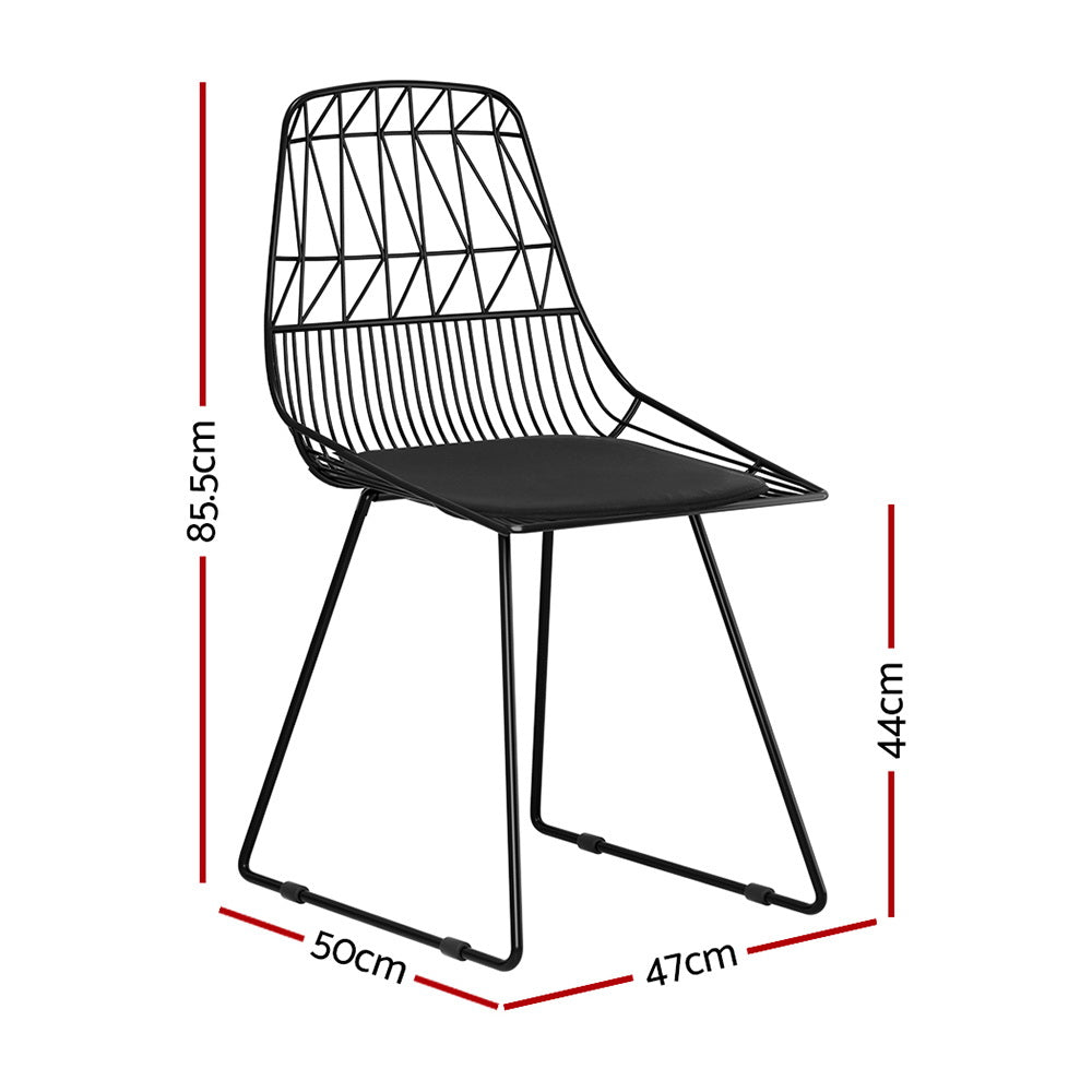 Gardeon 2PC Outdoor Dining Chairs
