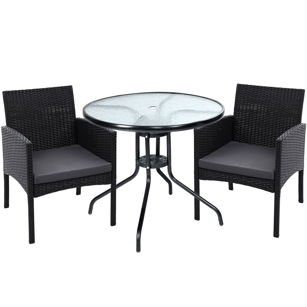 Gardeon Outdoor Bistro Dining Chair Set