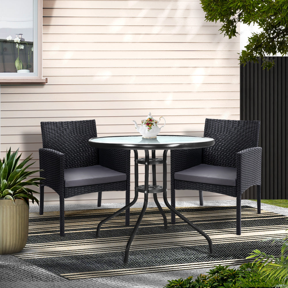 Gardeon Outdoor Bistro Dining Chair Set