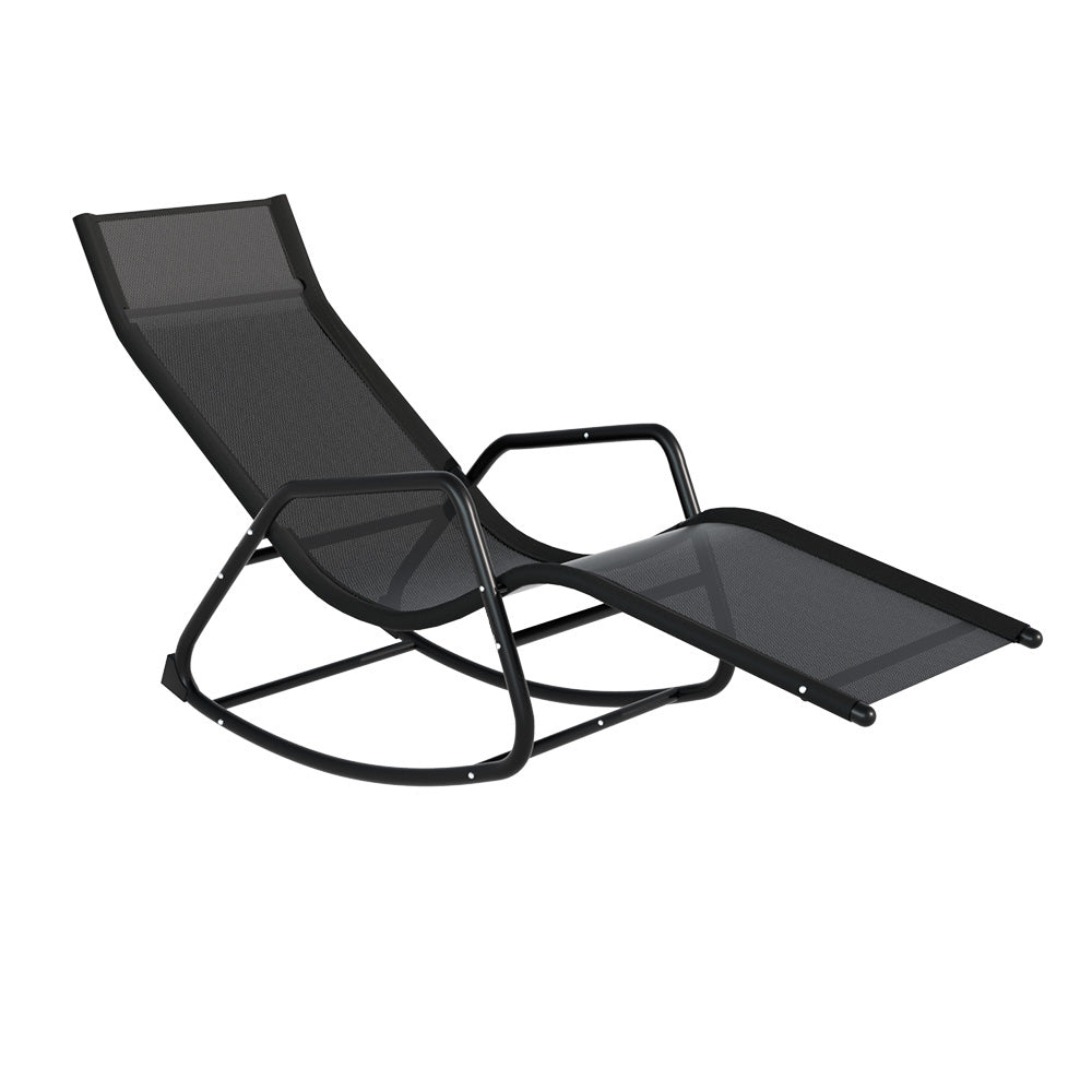 Gardeon Sun Lounge Rocking Chair Outdoor Garden