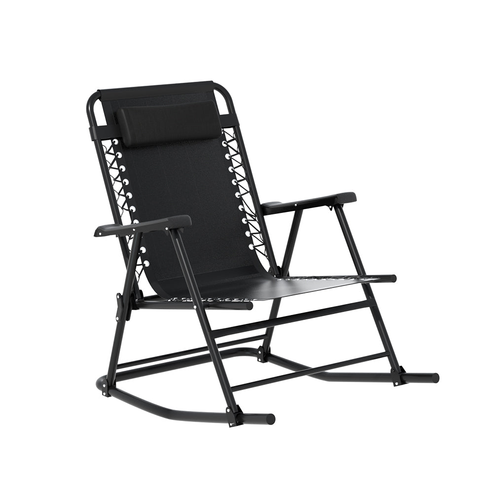 Gardeon Outdoor Rocking Chair Folding Recliner