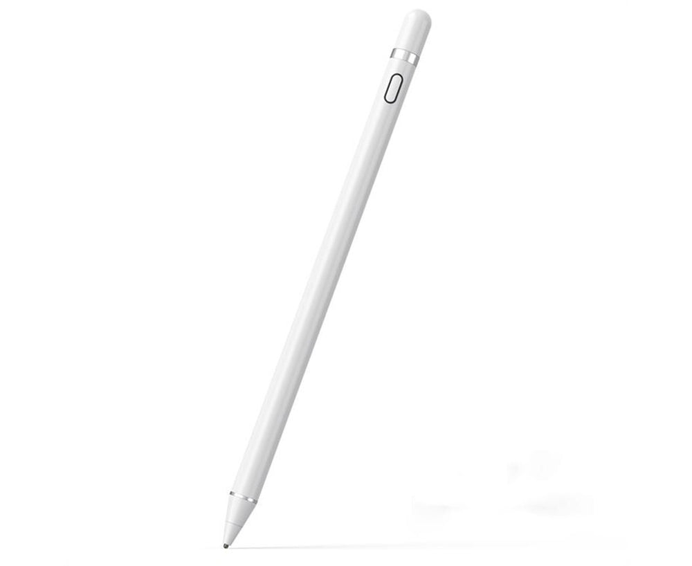 Orotec Digital Stylus Pen with Replaceable Cap for iPads, Chromebooks &amp; Android Touch Screens Devices, White