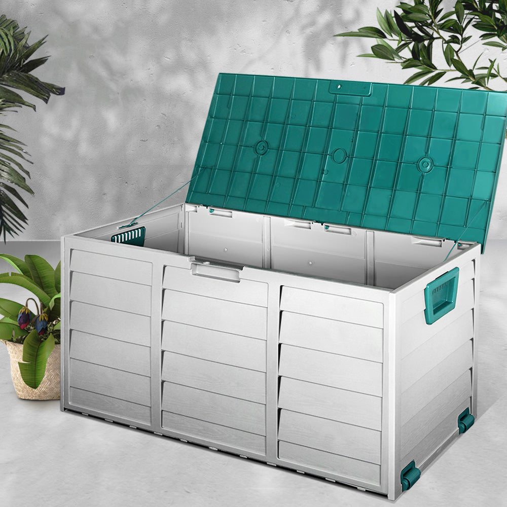 Gardeon 290L Outdoor Storage Box - Green