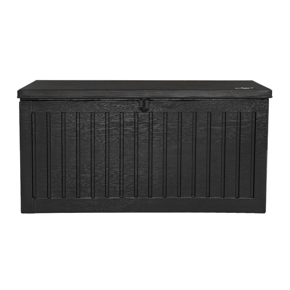 Gardeon 270L Outdoor Storage Box Container Black