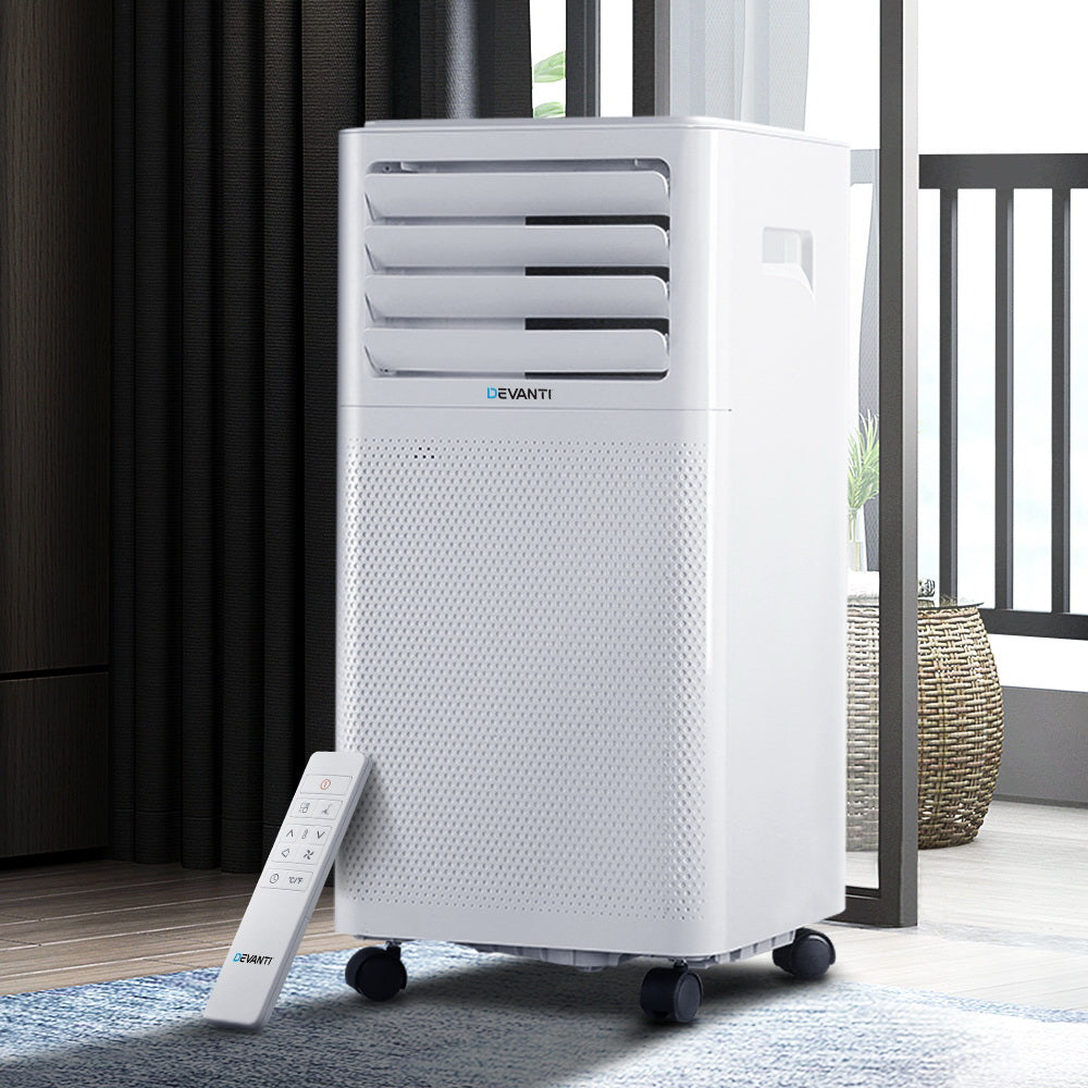 Devanti Portable Air Conditioner White 2000W