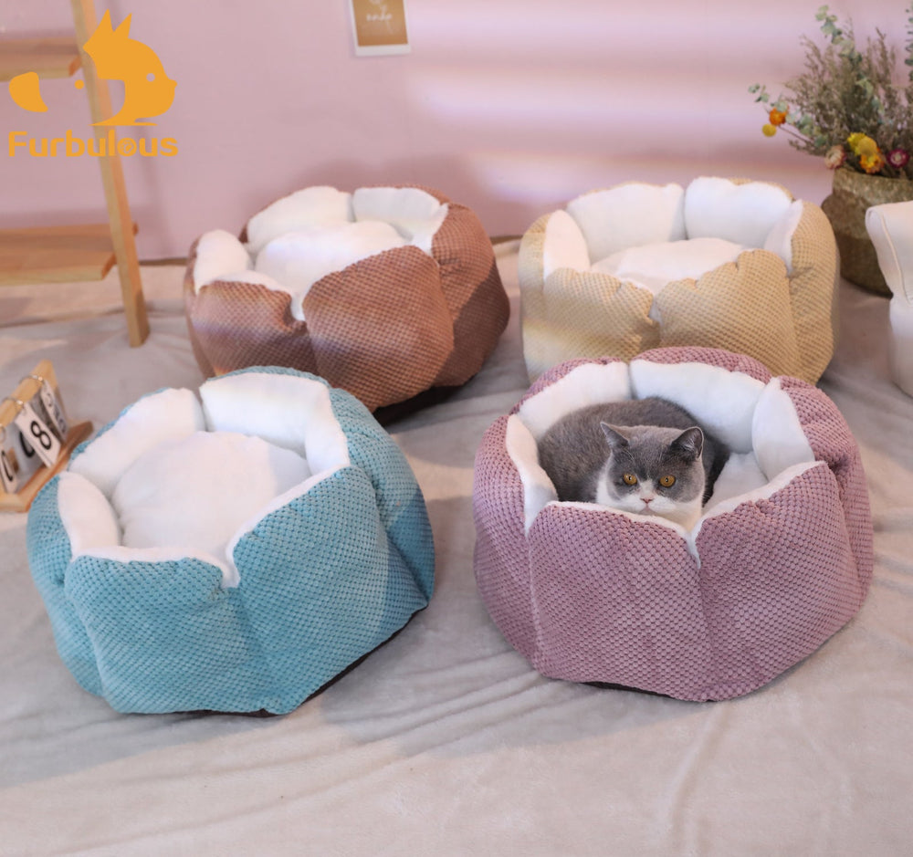 Furbulous Cozy Calming Cat Bed or Dog Bed