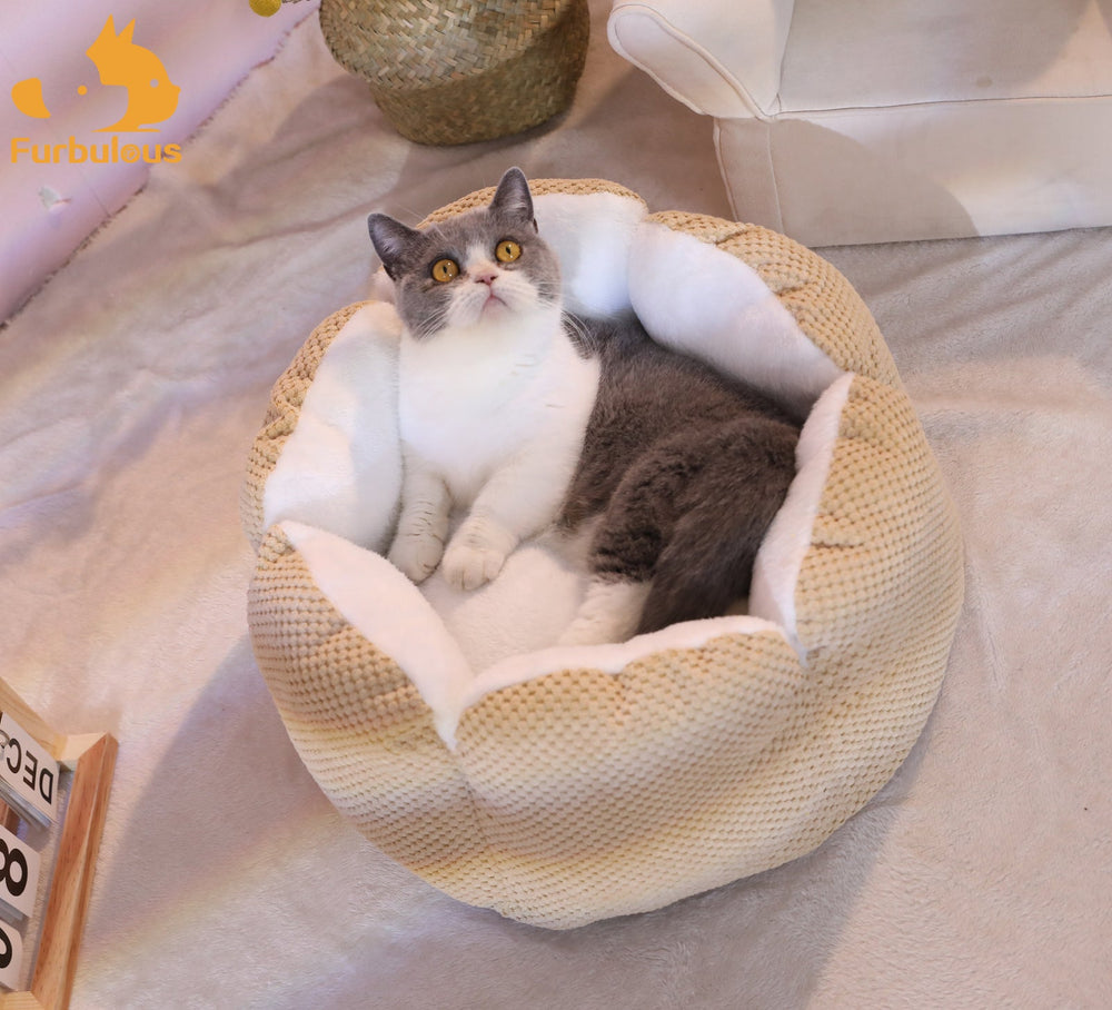 Furbulous Cozy Calming Cat Bed or Dog Bed