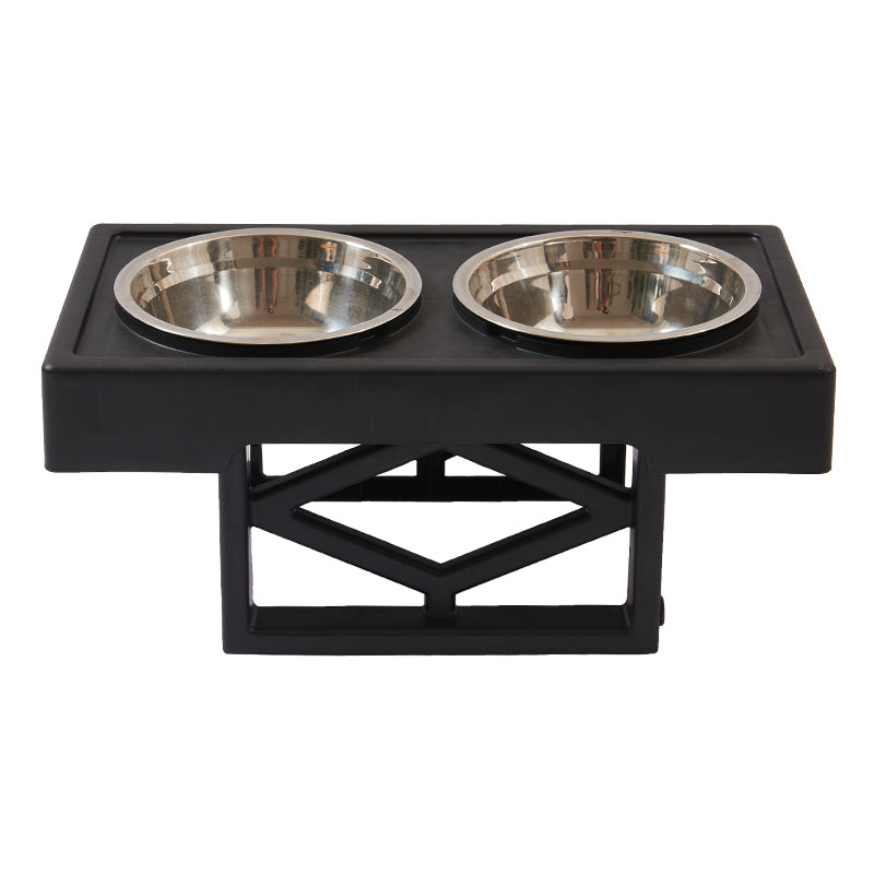 Furbulous Dual Pet Feeding Bowls and Stand with Adjustable Height