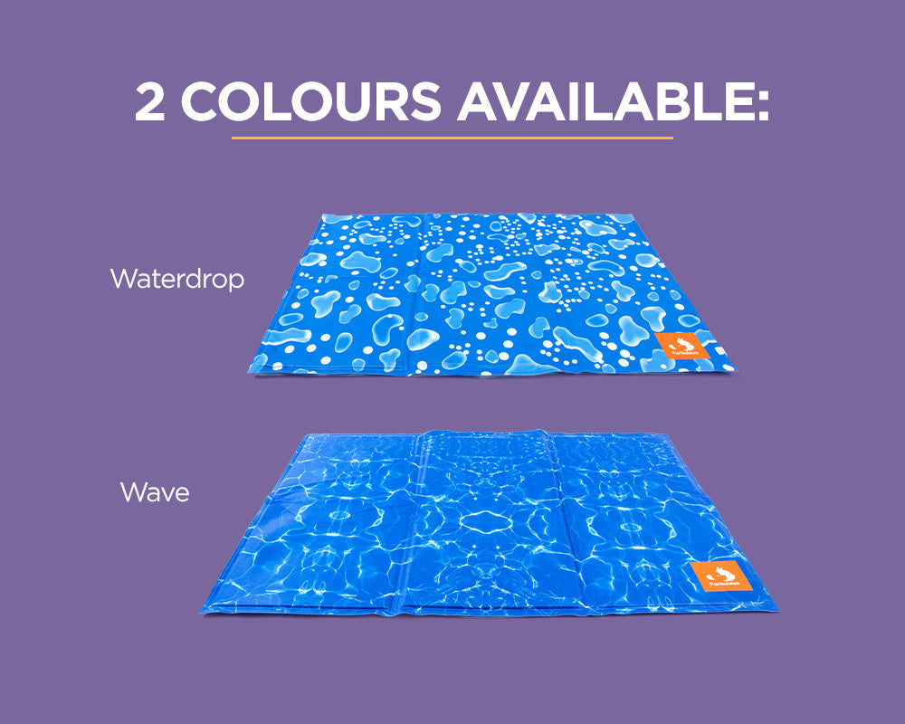 Furbulous Waterdrop Style Pet cooling Mat  - Large - 65cm x 50cm