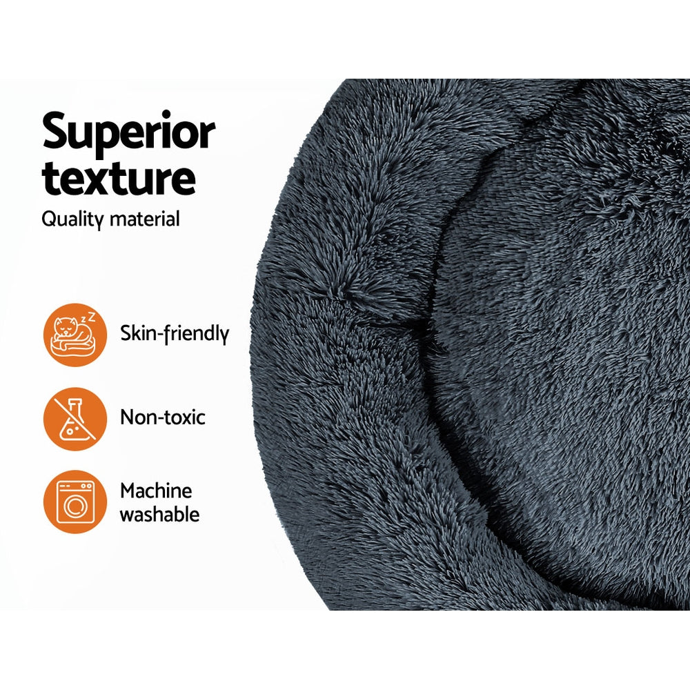 i.Pet Pet Bed Extra Large 110cm Dark Grey