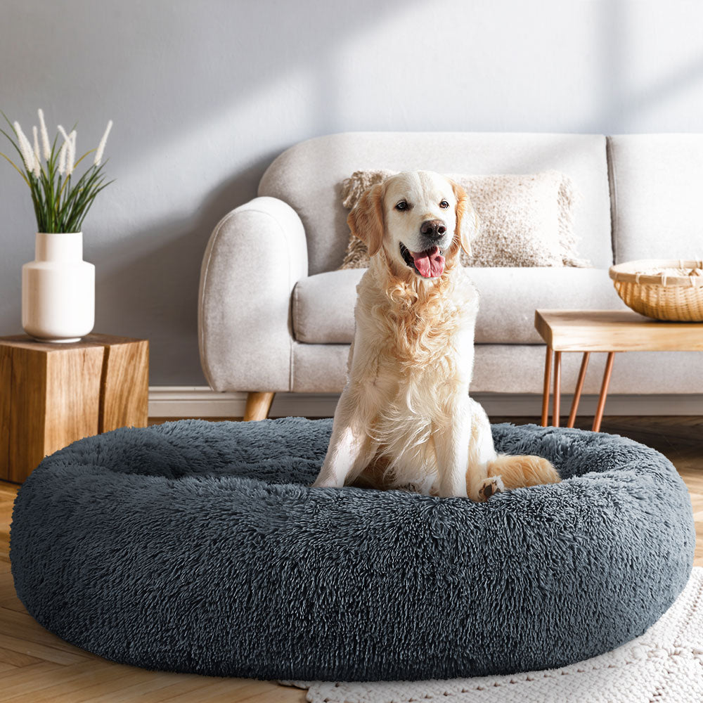 i.Pet Pet Bed Extra Large 110cm Dark Grey