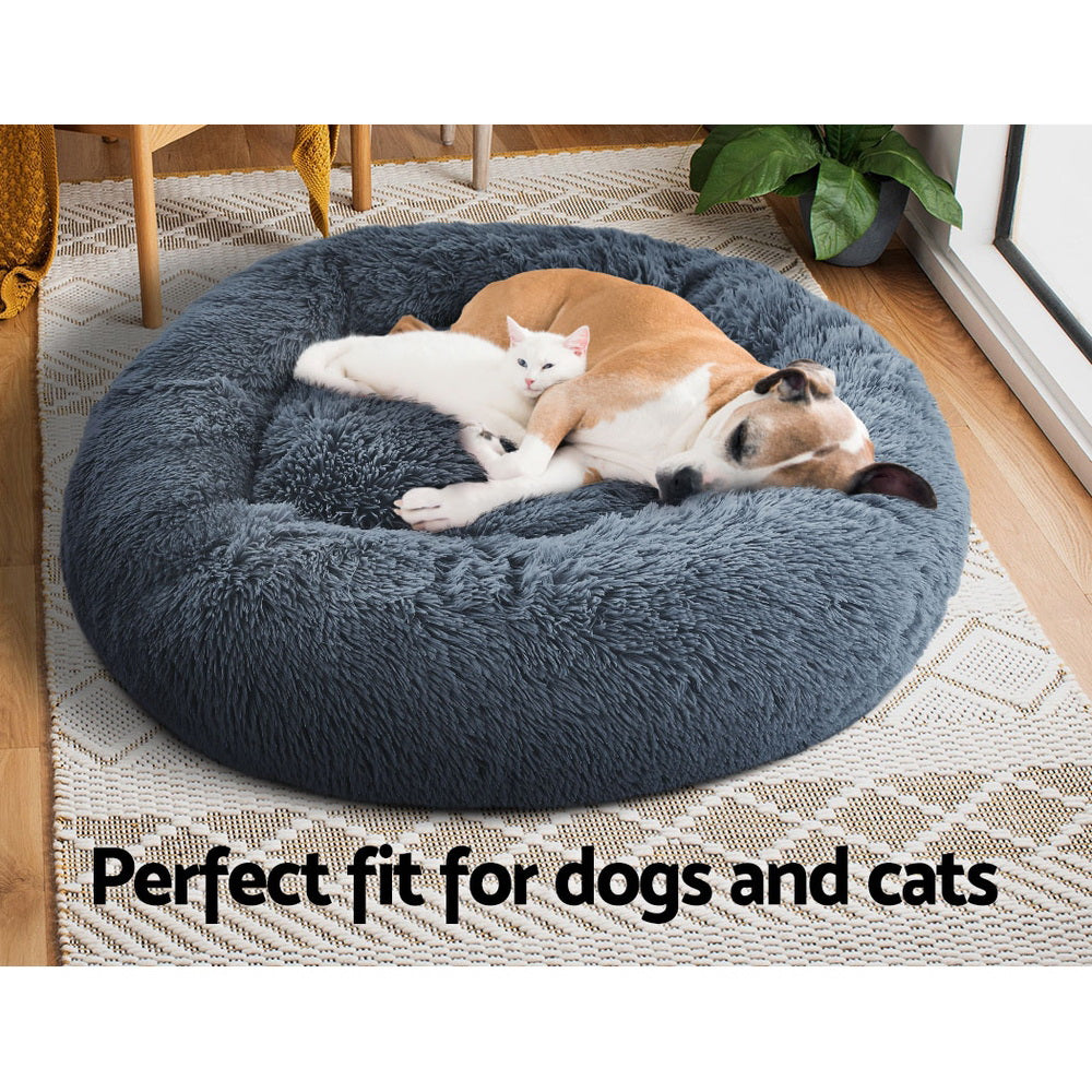 i.Pet Pet Bed Extra Large 90cm Dark Grey