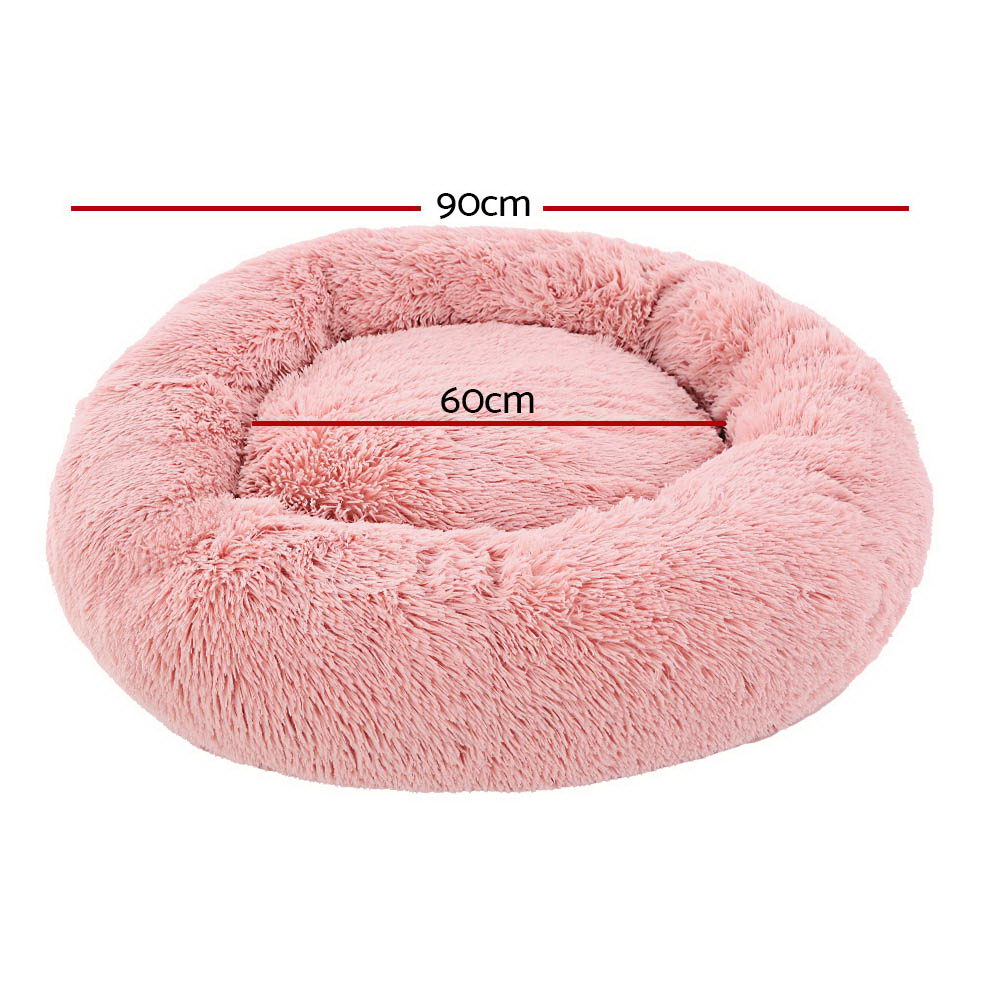 i.Pet Pet Bed Extra Large 90cm Pink