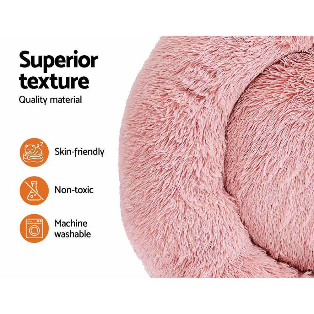 i.Pet Pet Bed Extra Large 90cm Pink