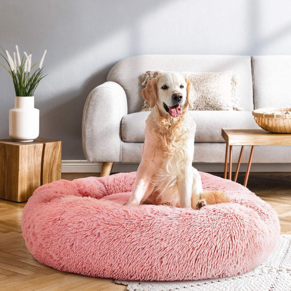 i.Pet Pet Bed Extra Large 90cm Pink