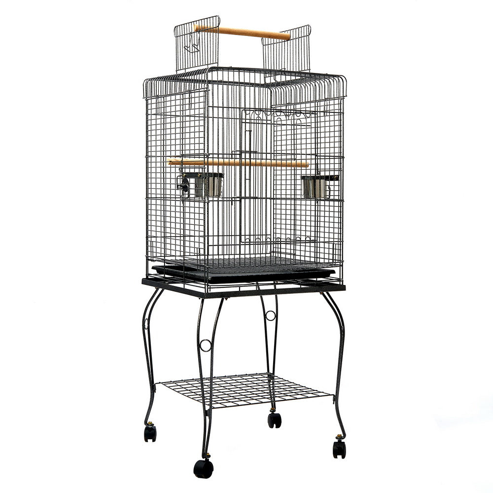 i.Pet Bird Cage Aviary Large Black145CM