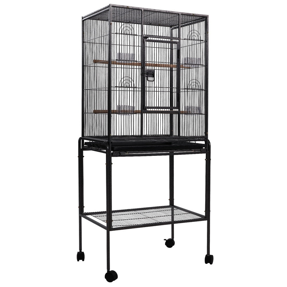 i.Pet Bird Cage Black 144CM