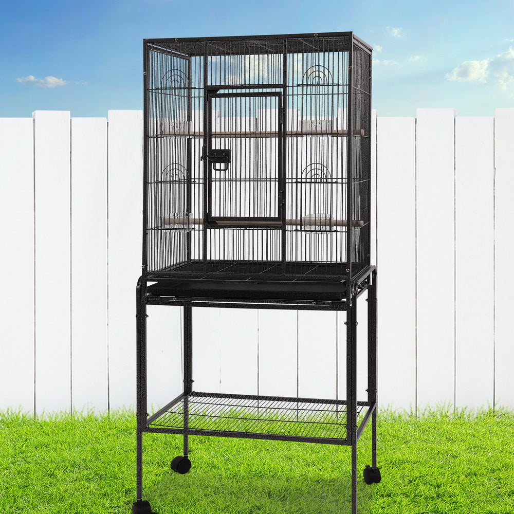i.Pet Bird Cage Black 144CM