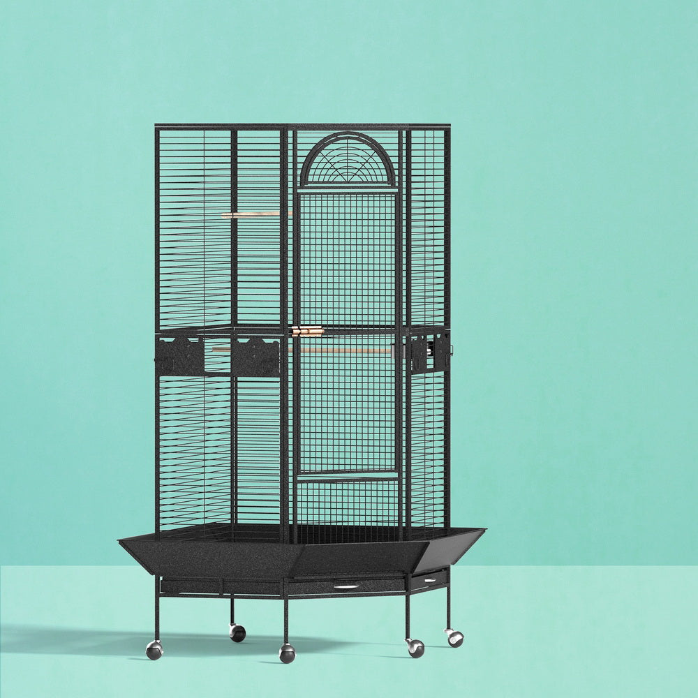 i.Pet Bird Cage Large with Wheels