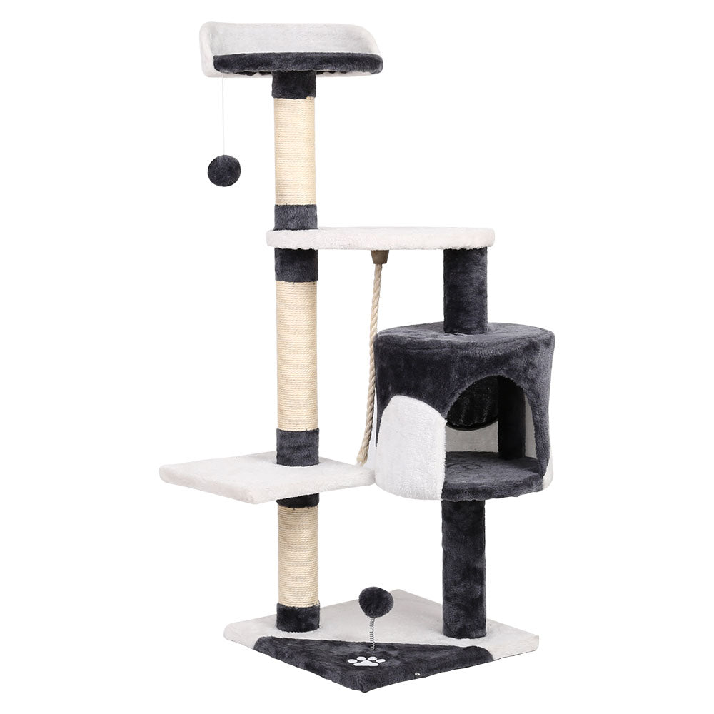 i.Pet Cat Tree Tower Grey 112CM