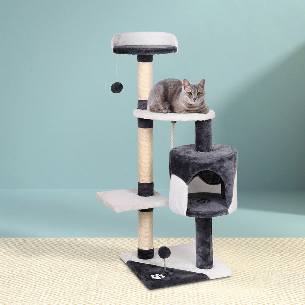 i.Pet Cat Tree Tower Grey 112CM