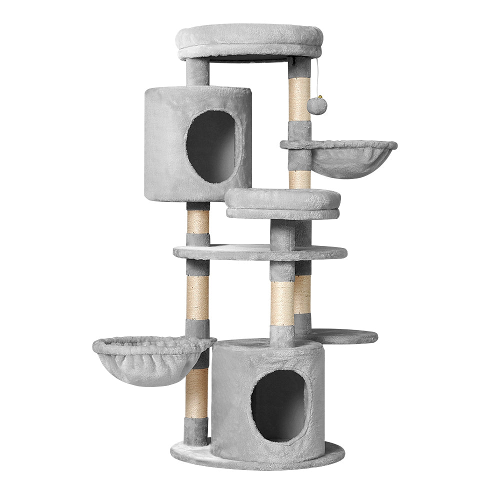 i.Pet Cat Tree 123cm Tower Scratching Post