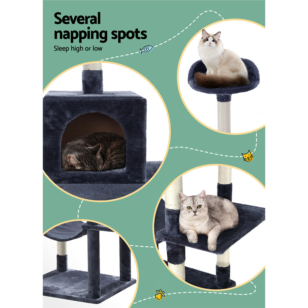 i.Pet Cat Tree 151cm Tower Scratching Post