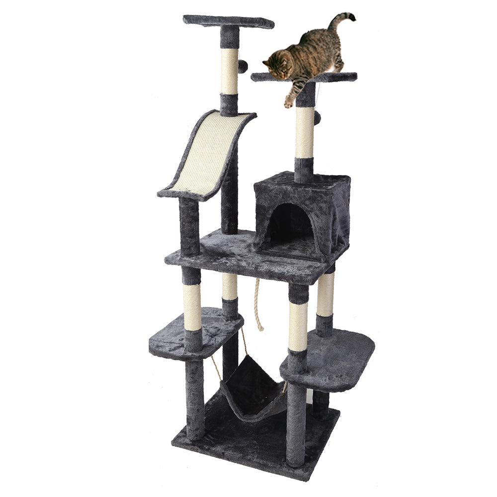 i.Pet Cat Tree Tower Grey 171CM