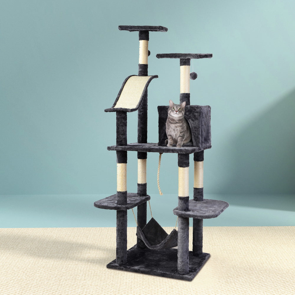 i.Pet Cat Tree Tower Grey 171CM